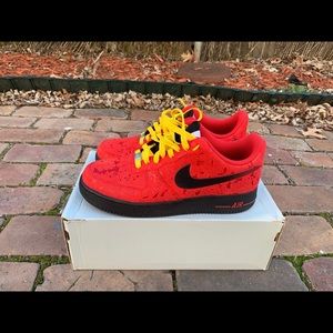 Nike Air Force 1 Miami Heat 2014 Low Size 8